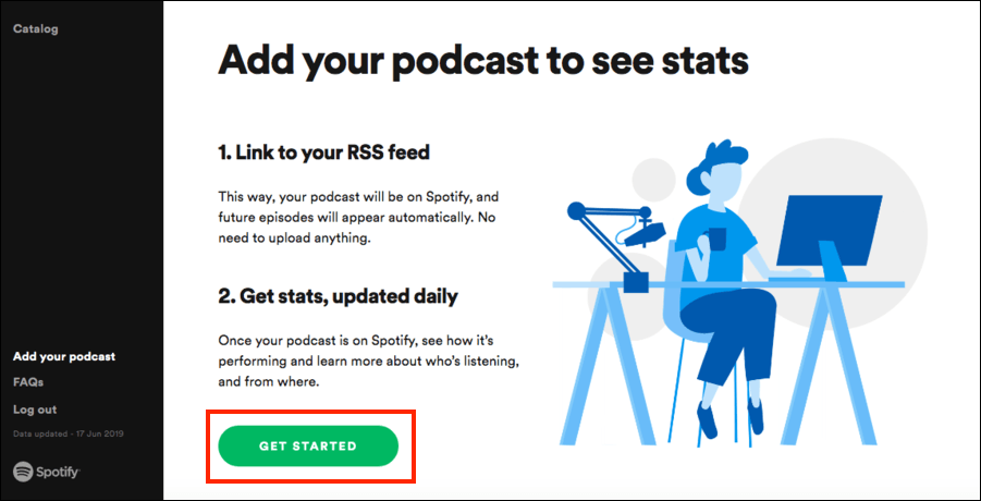 Tu podcast en Spotify